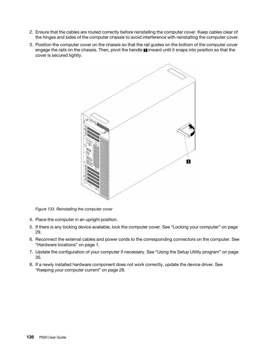 Lenovo ThinkStation P920 Tower Workstation User Manual | Page 148 / 174