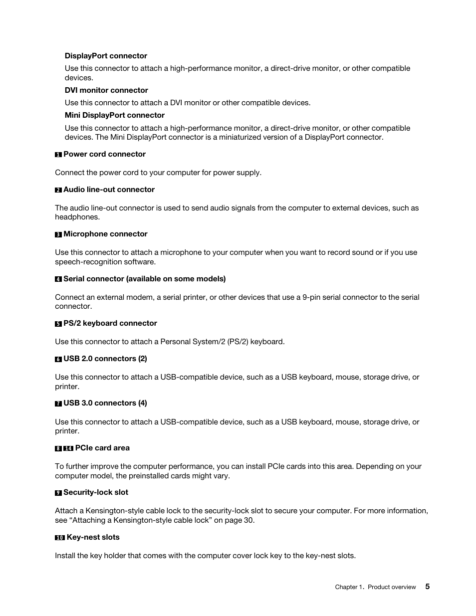 Lenovo ThinkStation P920 Tower Workstation User Manual | Page 17 / 174