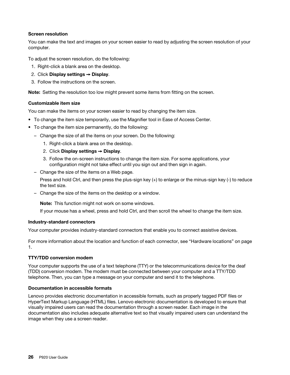 Lenovo ThinkStation P920 Tower Workstation User Manual | Page 38 / 174