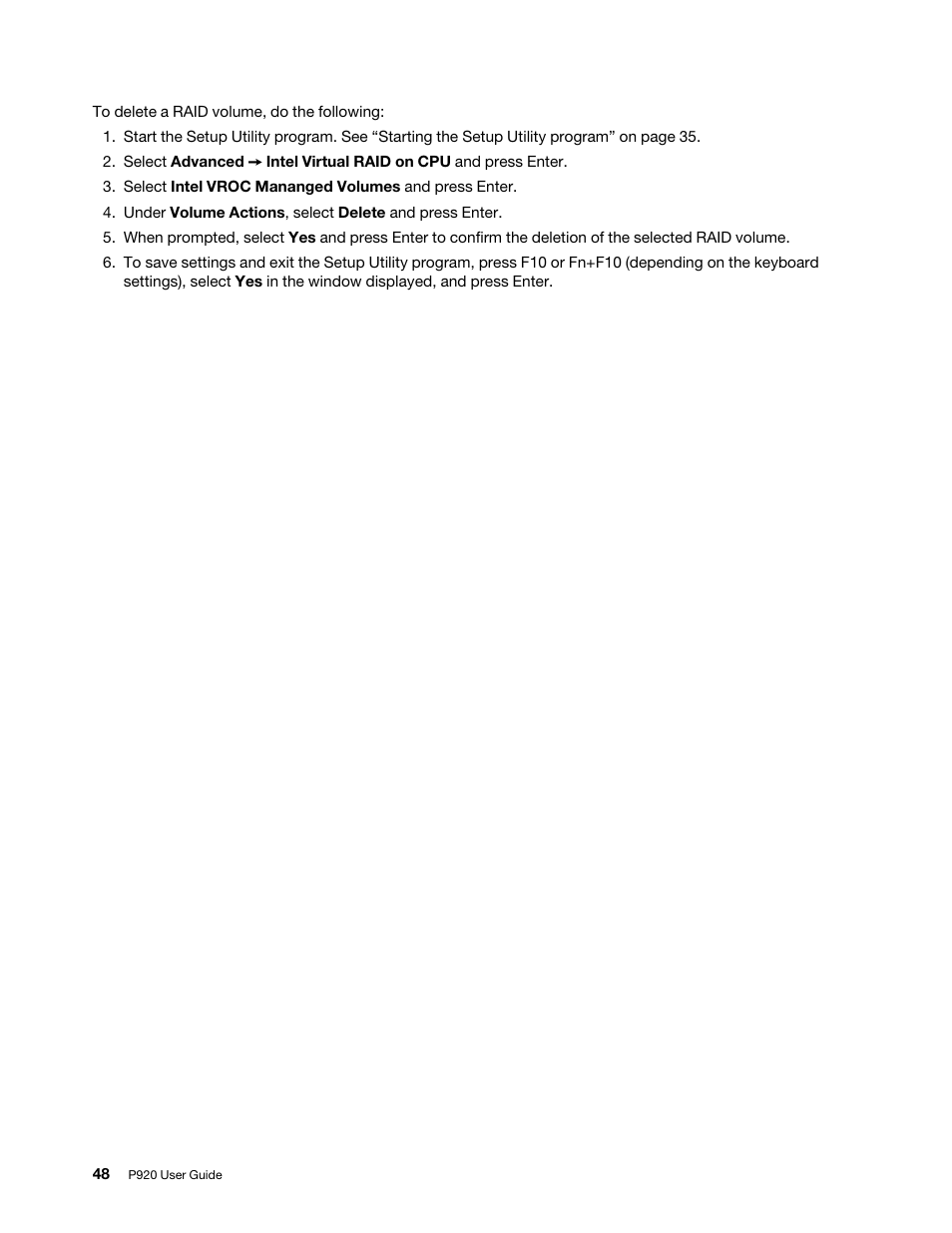 Lenovo ThinkStation P920 Tower Workstation User Manual | Page 60 / 174