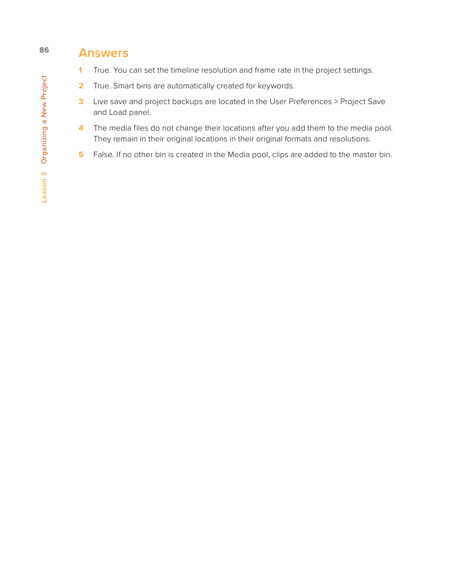 Answers | Blackmagic Design DaVinci Resolve Studio (Dongle) User Manual | Page 101 / 444