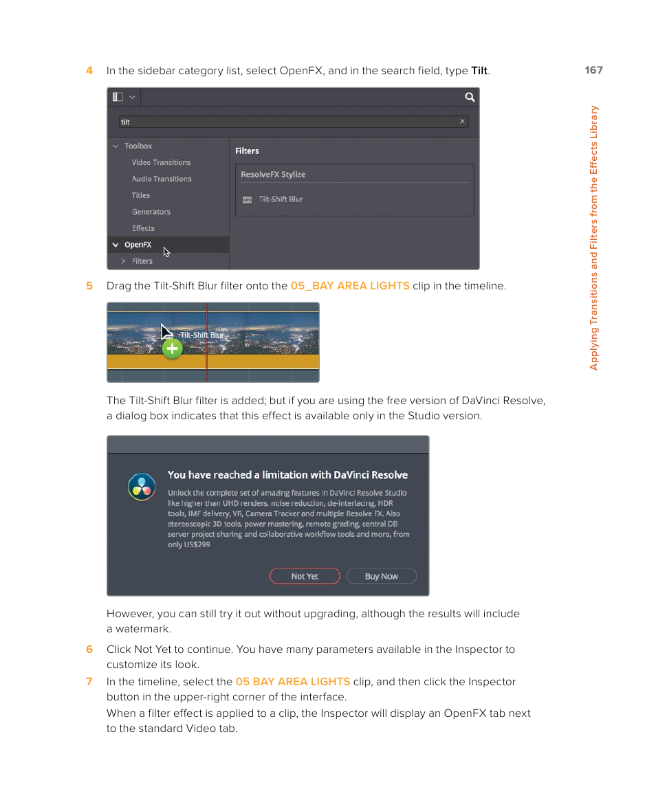 Blackmagic Design DaVinci Resolve Studio (Dongle) User Manual | Page 182 / 444