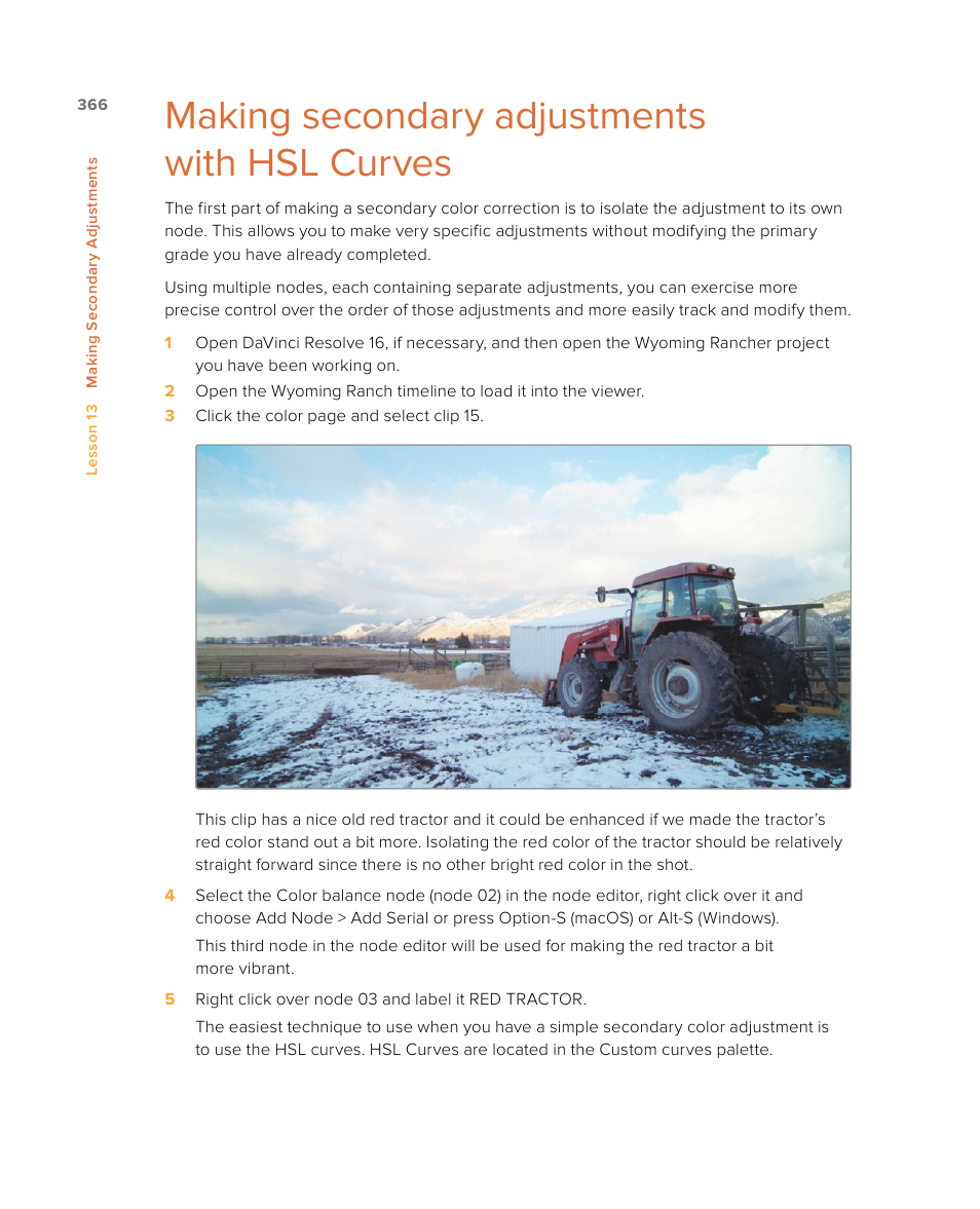 Making secondary adjustments with hsl curves | Blackmagic Design DaVinci Resolve Studio (Dongle) User Manual | Page 381 / 444