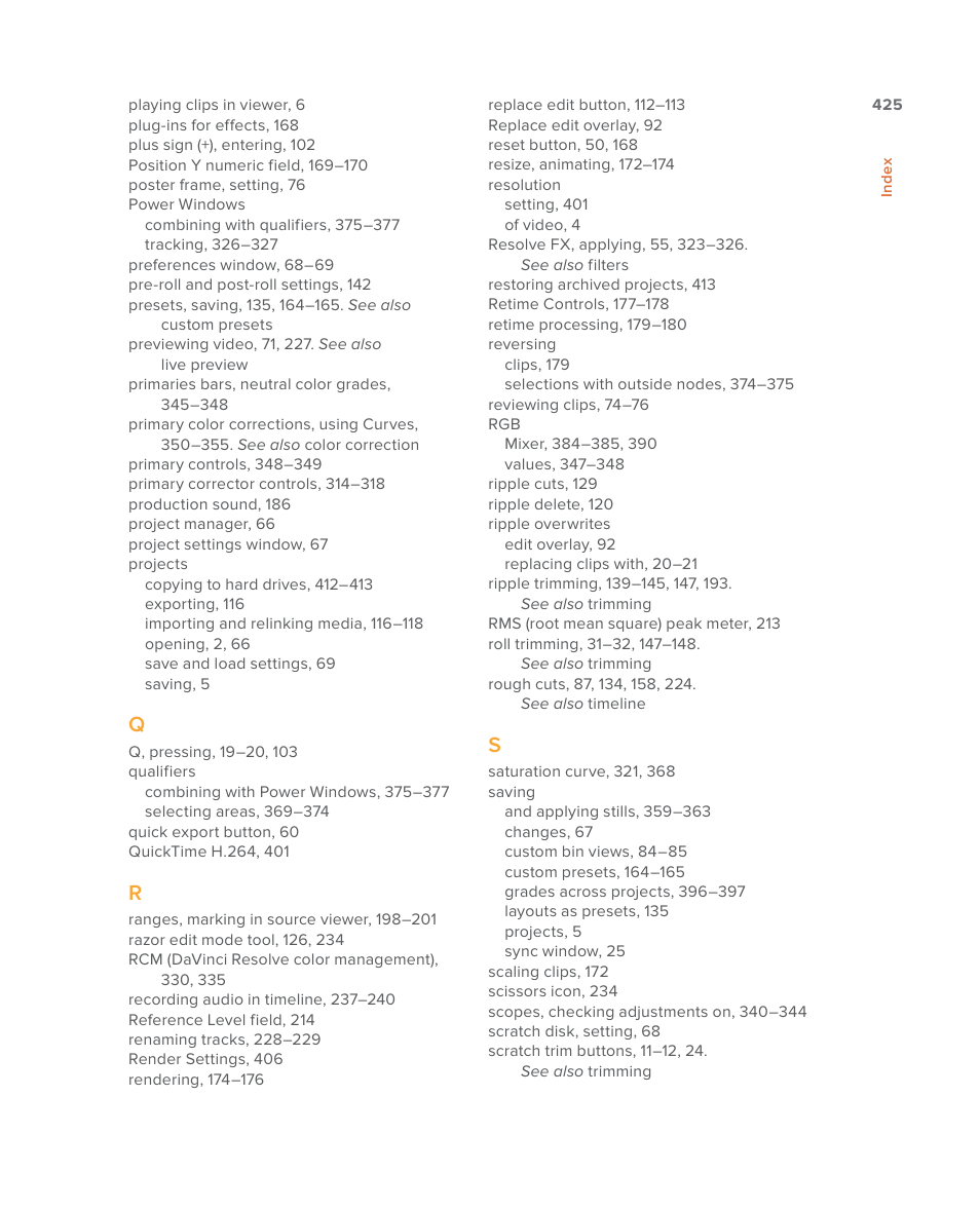 Blackmagic Design DaVinci Resolve Studio (Dongle) User Manual | Page 440 / 444