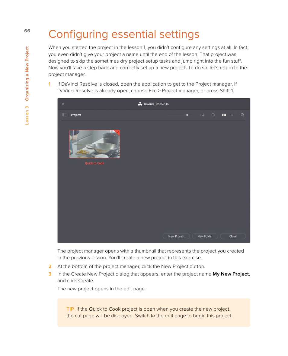 Configuring essential settings | Blackmagic Design DaVinci Resolve Studio (Dongle) User Manual | Page 81 / 444