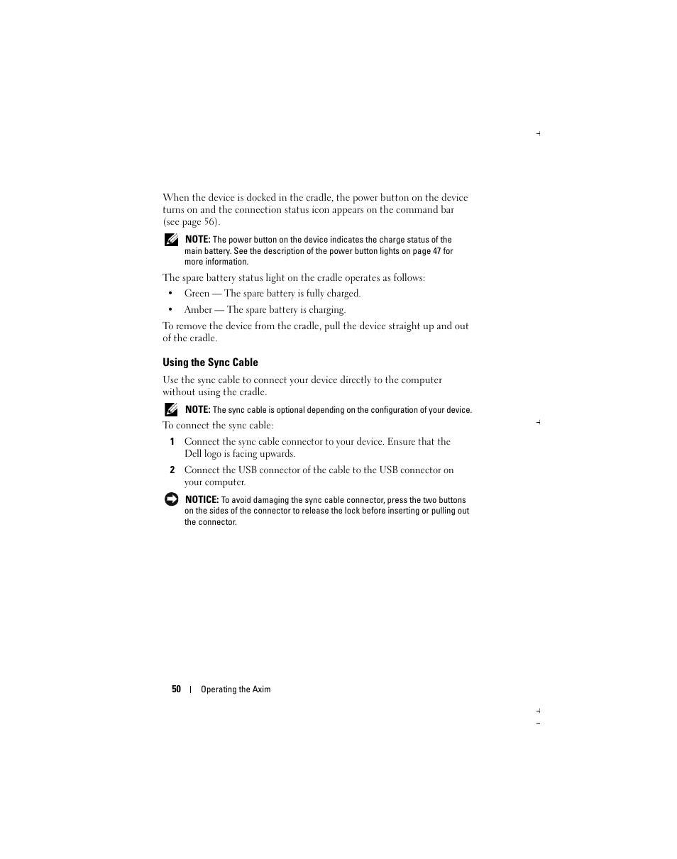 Dell X51 User Manual | Page 50 / 142