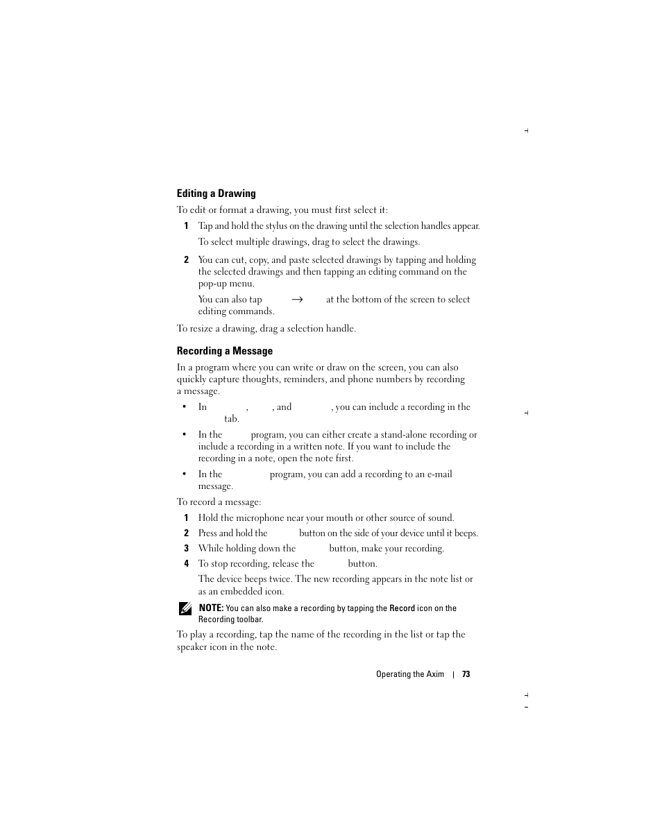 Dell X51 User Manual | Page 73 / 142