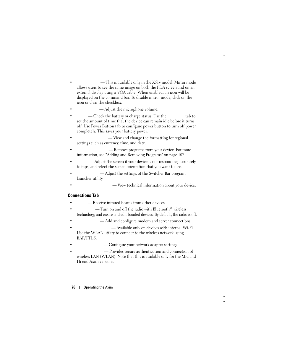 Dell X51 User Manual | Page 76 / 142