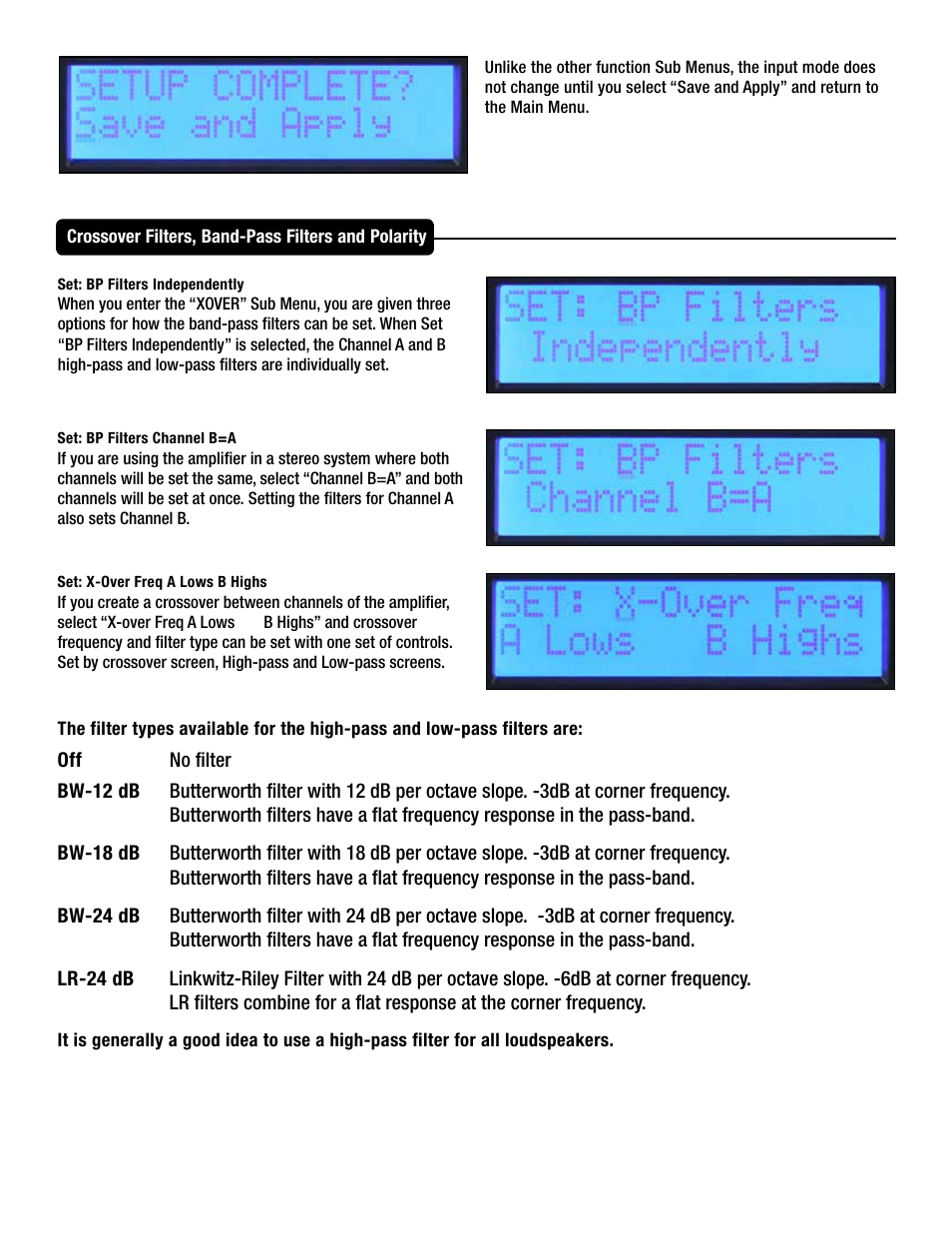 Peavey IPR2 2000 2-Channel Power Amplifier User Manual | Page 29 / 116