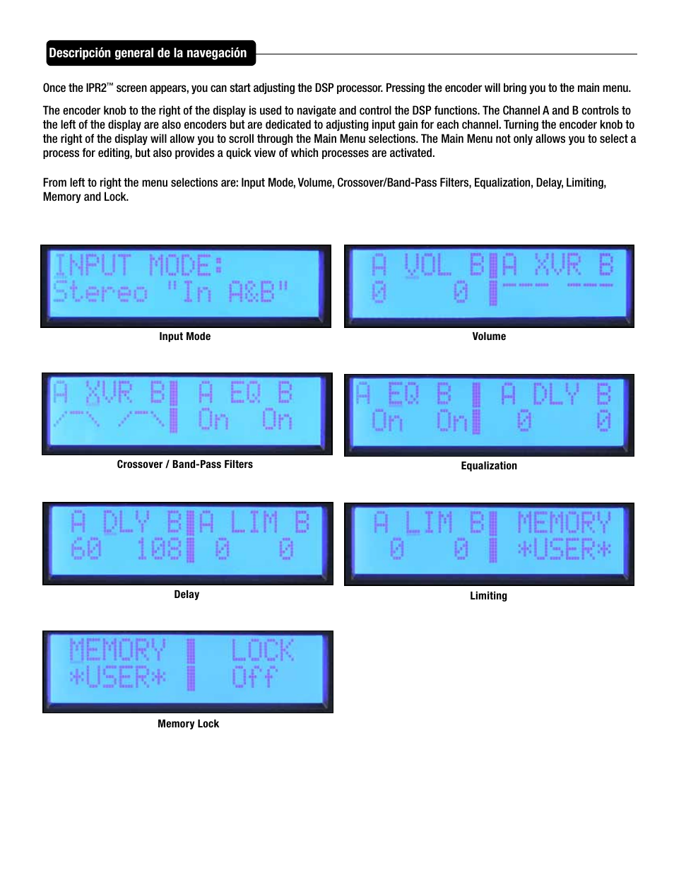 Peavey IPR2 2000 2-Channel Power Amplifier User Manual | Page 39 / 116