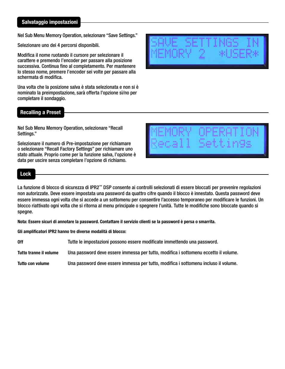 Peavey IPR2 2000 2-Channel Power Amplifier User Manual | Page 80 / 116