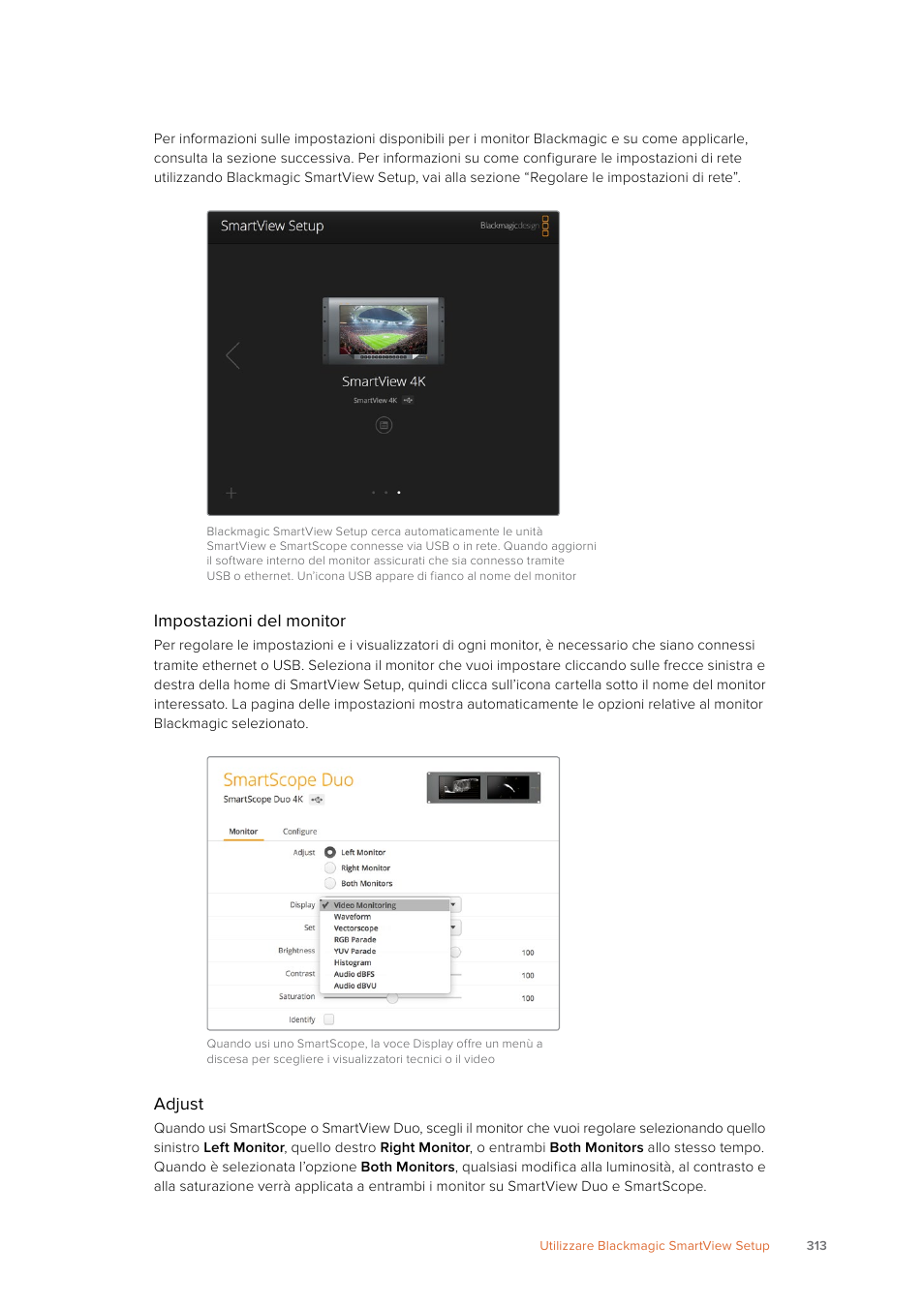 Blackmagic Design SmartView 4K 2 15.6" DCI 4K Broadcast Monitor (6 RU) User Manual | Page 313 / 419