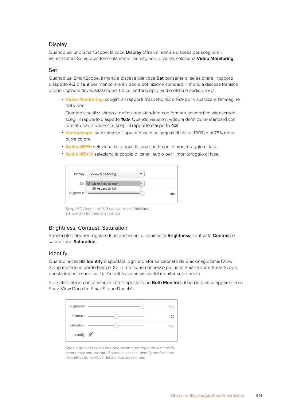 Blackmagic Design SmartView 4K 2 15.6" DCI 4K Broadcast Monitor (6 RU) User Manual | Page 314 / 419