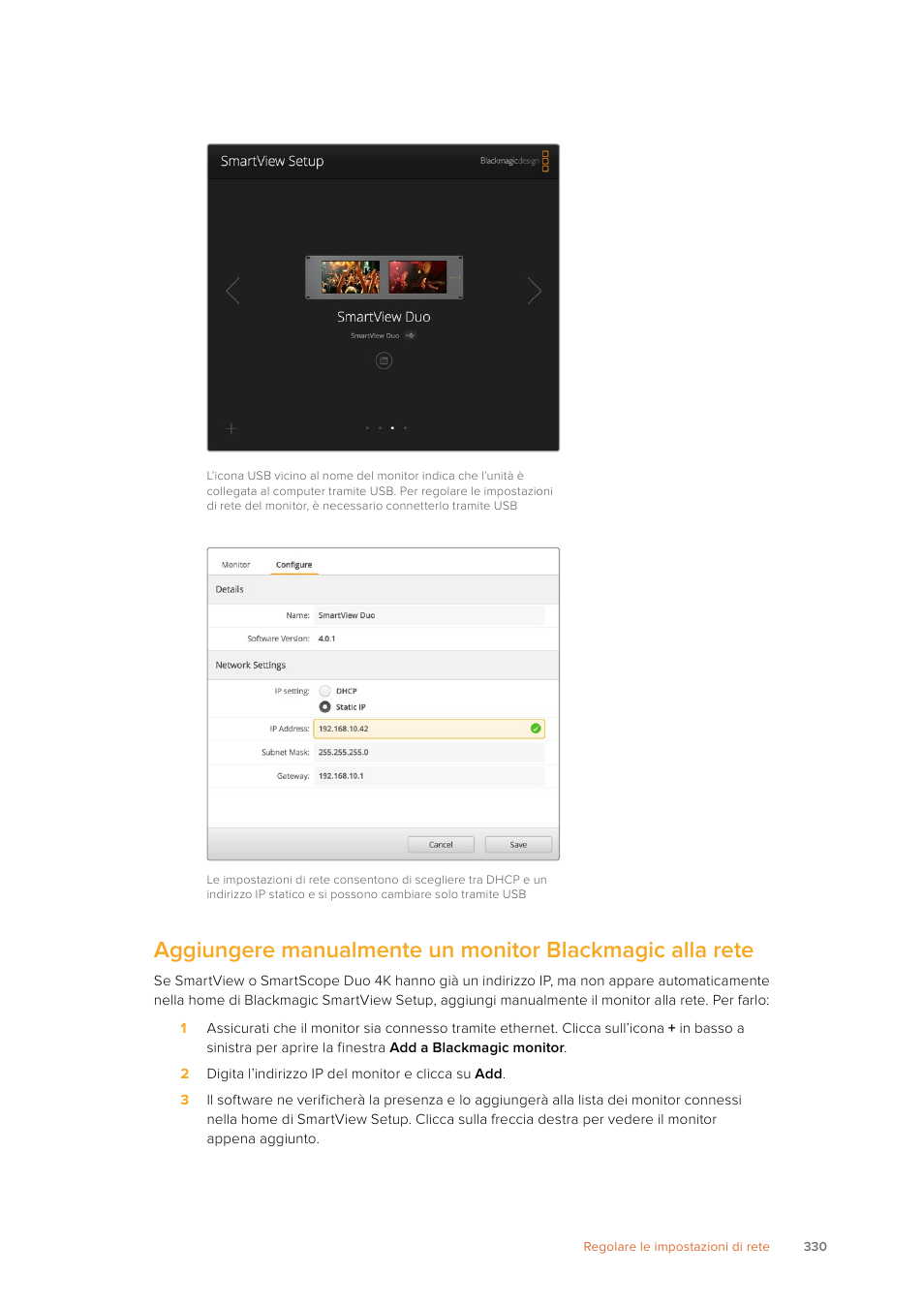 Blackmagic Design SmartView 4K 2 15.6" DCI 4K Broadcast Monitor (6 RU) User Manual | Page 330 / 419