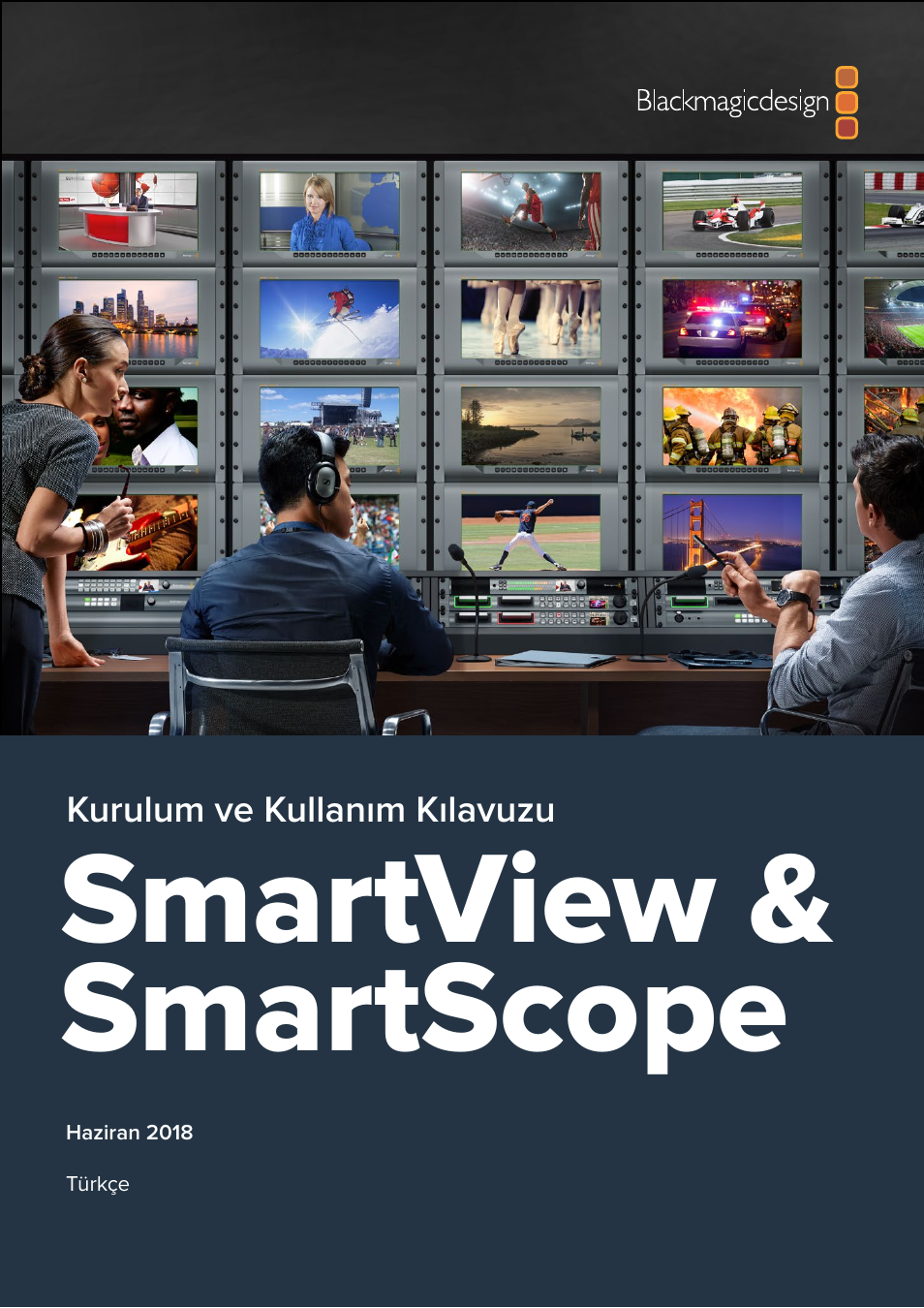 Türkçe, Smartview & smartscope | Blackmagic Design SmartView 4K 2 15.6" DCI 4K Broadcast Monitor (6 RU) User Manual | Page 382 / 419