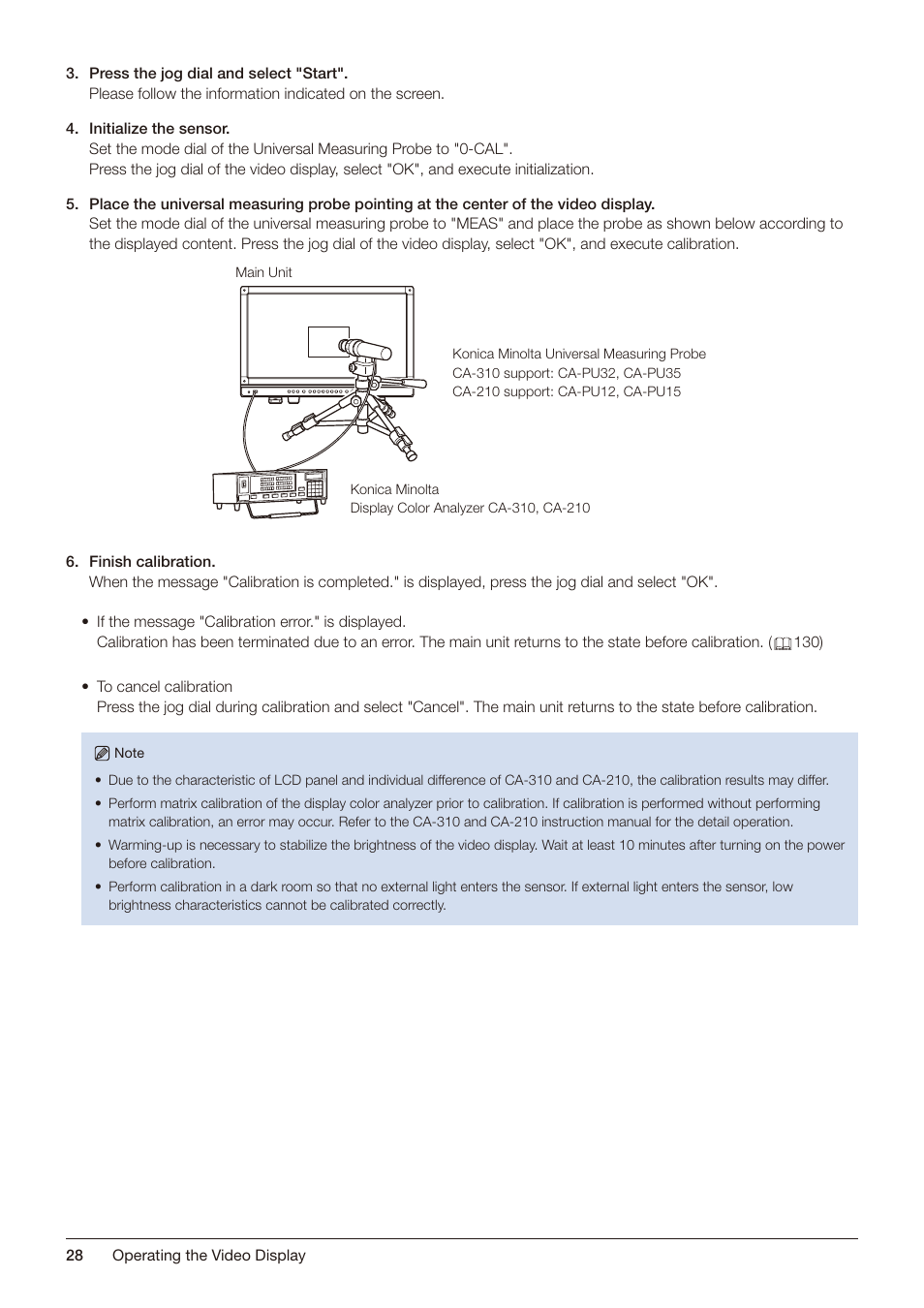 Canon DP-V2421 4K Reference Display User Manual | Page 28 / 147