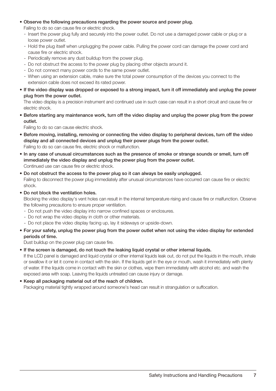 Canon DP-V2421 4K Reference Display User Manual | Page 7 / 147