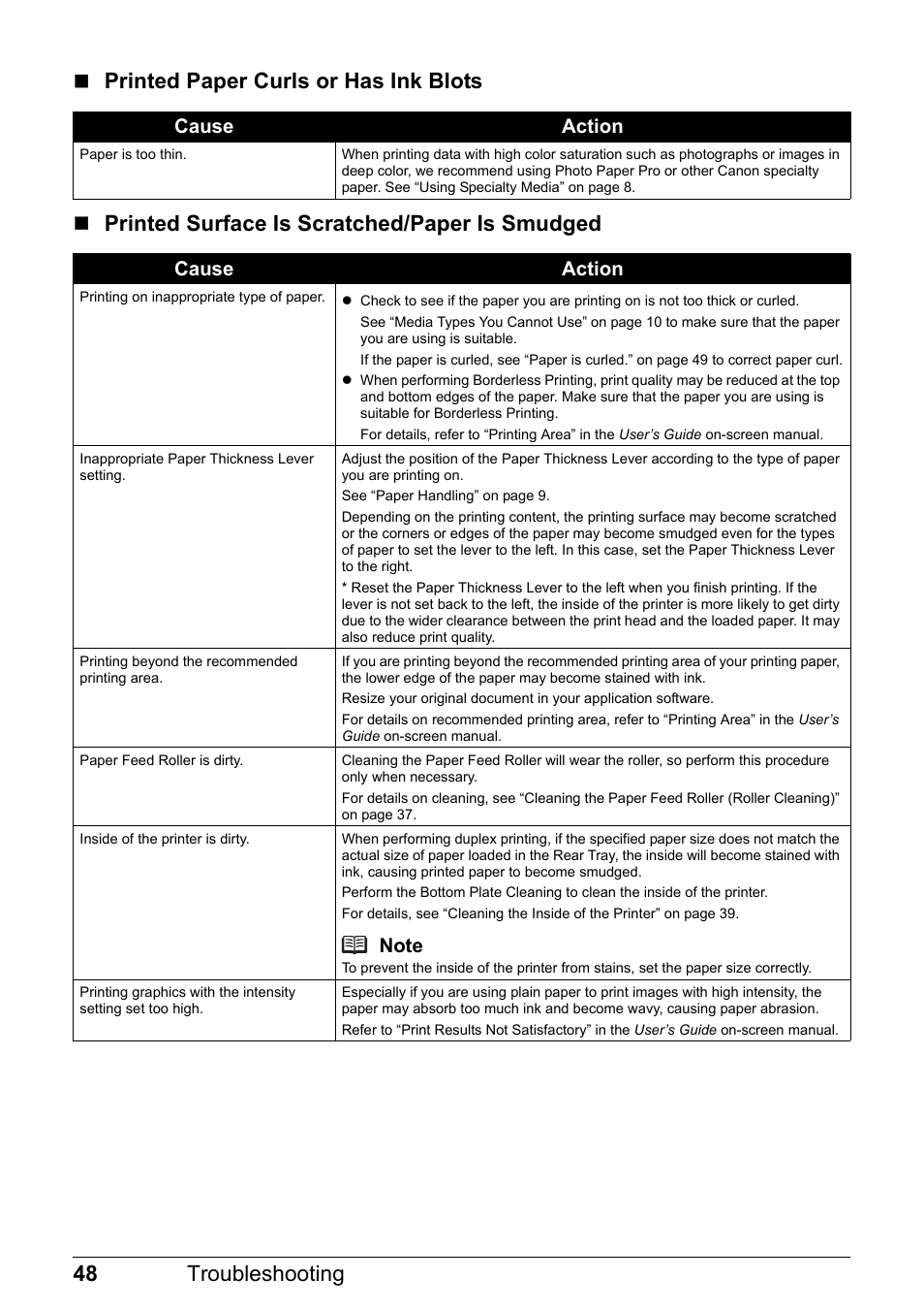 Canon PIXMA iP2600 User Manual | Page 52 / 72