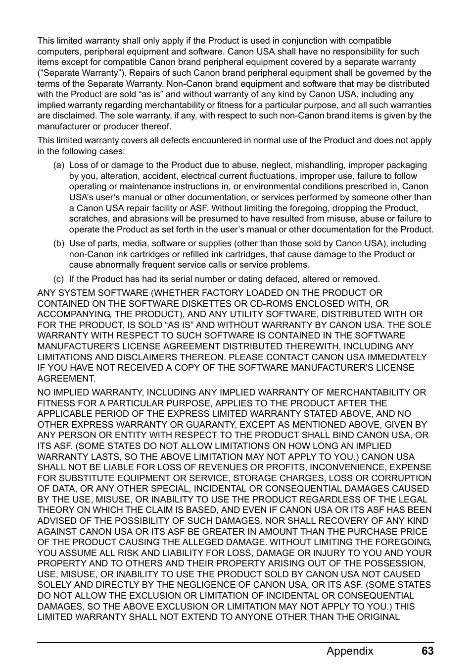 Canon PIXMA iP2600 User Manual | Page 67 / 72