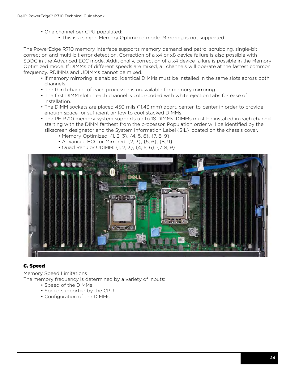 Dell POWEREDGE R710 User Manual | Page 24 / 58