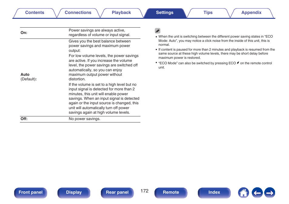 Denon AVR-S660H 5.2-Channel Network A/V Receiver User Manual | Page 172 / 242