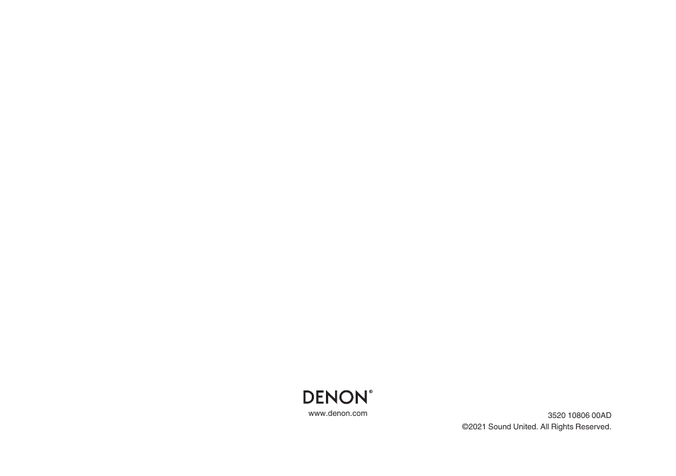 Denon AVR-S660H 5.2-Channel Network A/V Receiver User Manual | Page 242 / 242