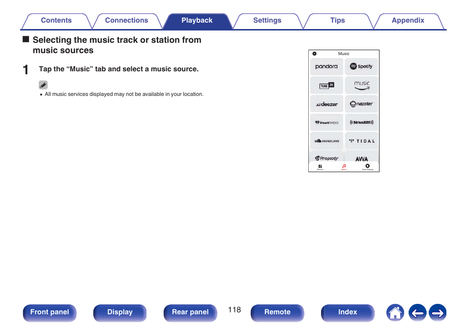 Denon AVR-A1H 15.4-Channel Network A/V Receiver User Manual | Page 118 / 353