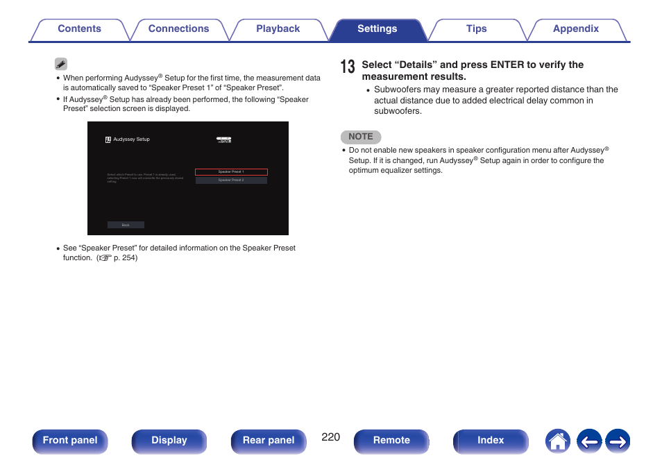 Denon AVR-A1H 15.4-Channel Network A/V Receiver User Manual | Page 220 / 353