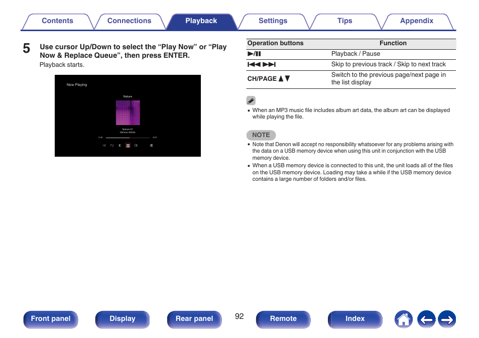 Denon AVR-A1H 15.4-Channel Network A/V Receiver User Manual | Page 92 / 353
