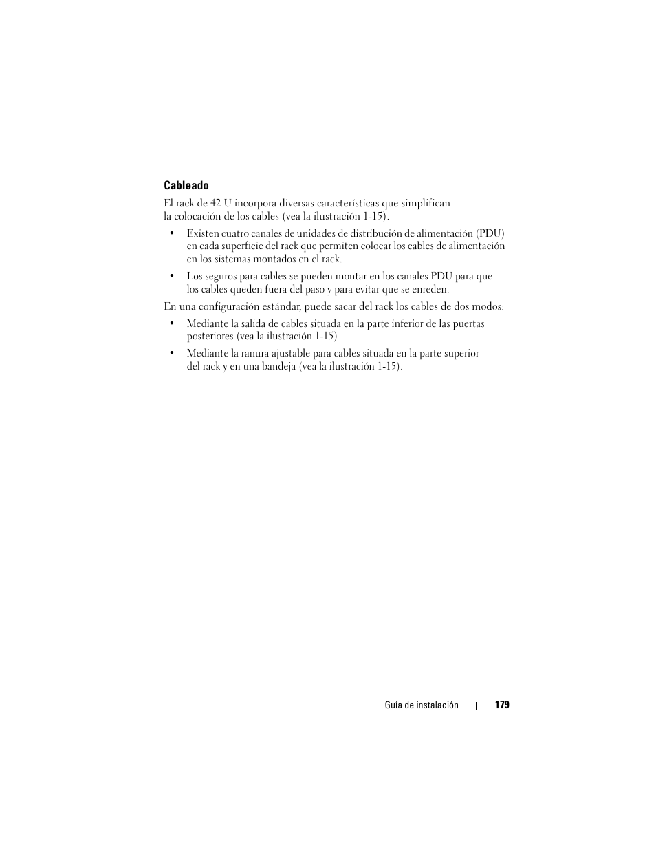 Cableado | Dell PowerEdge 4220 User Manual | Page 181 / 190