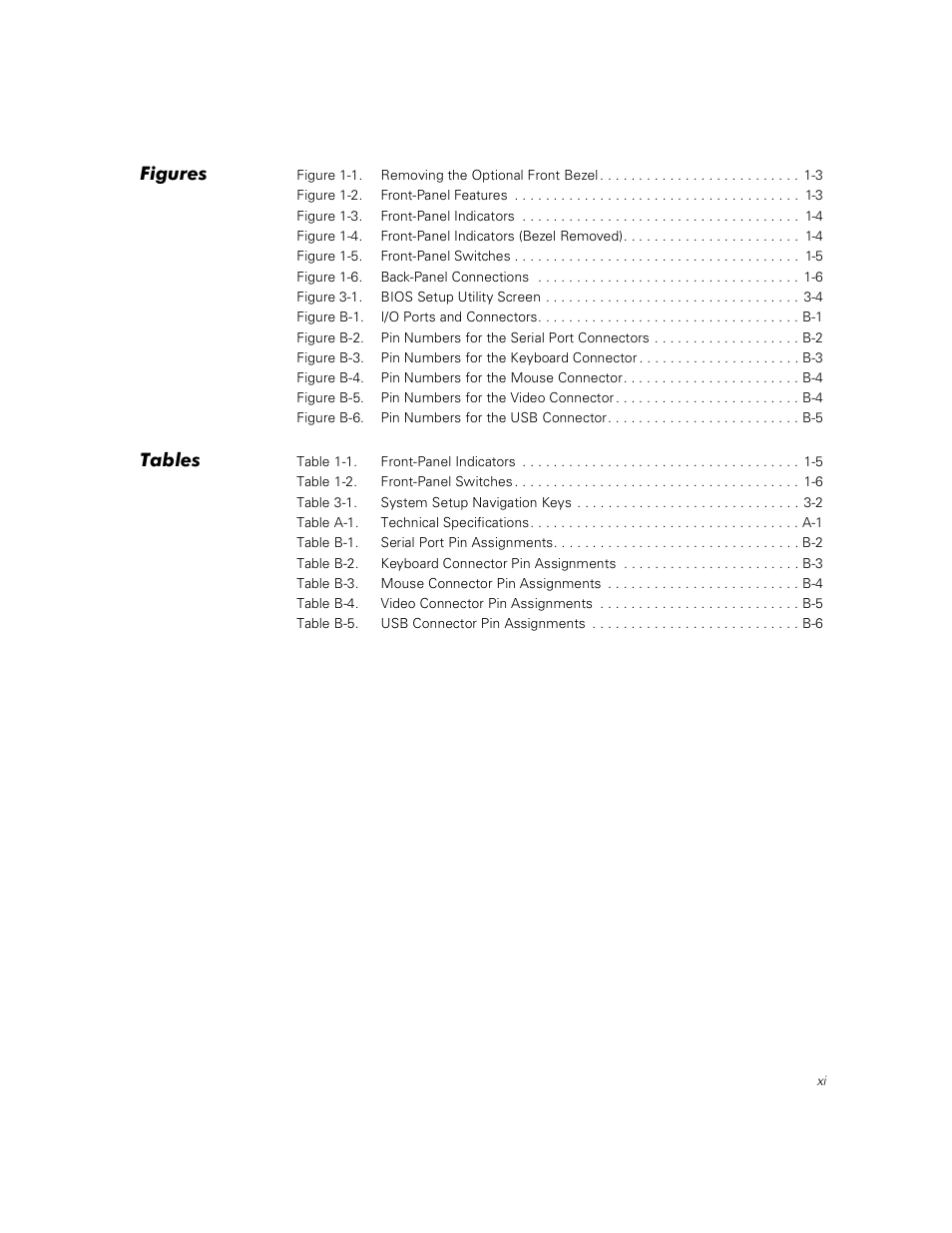 Figures, Tables | Dell PowerEdge 350 User Manual | Page 3 / 58