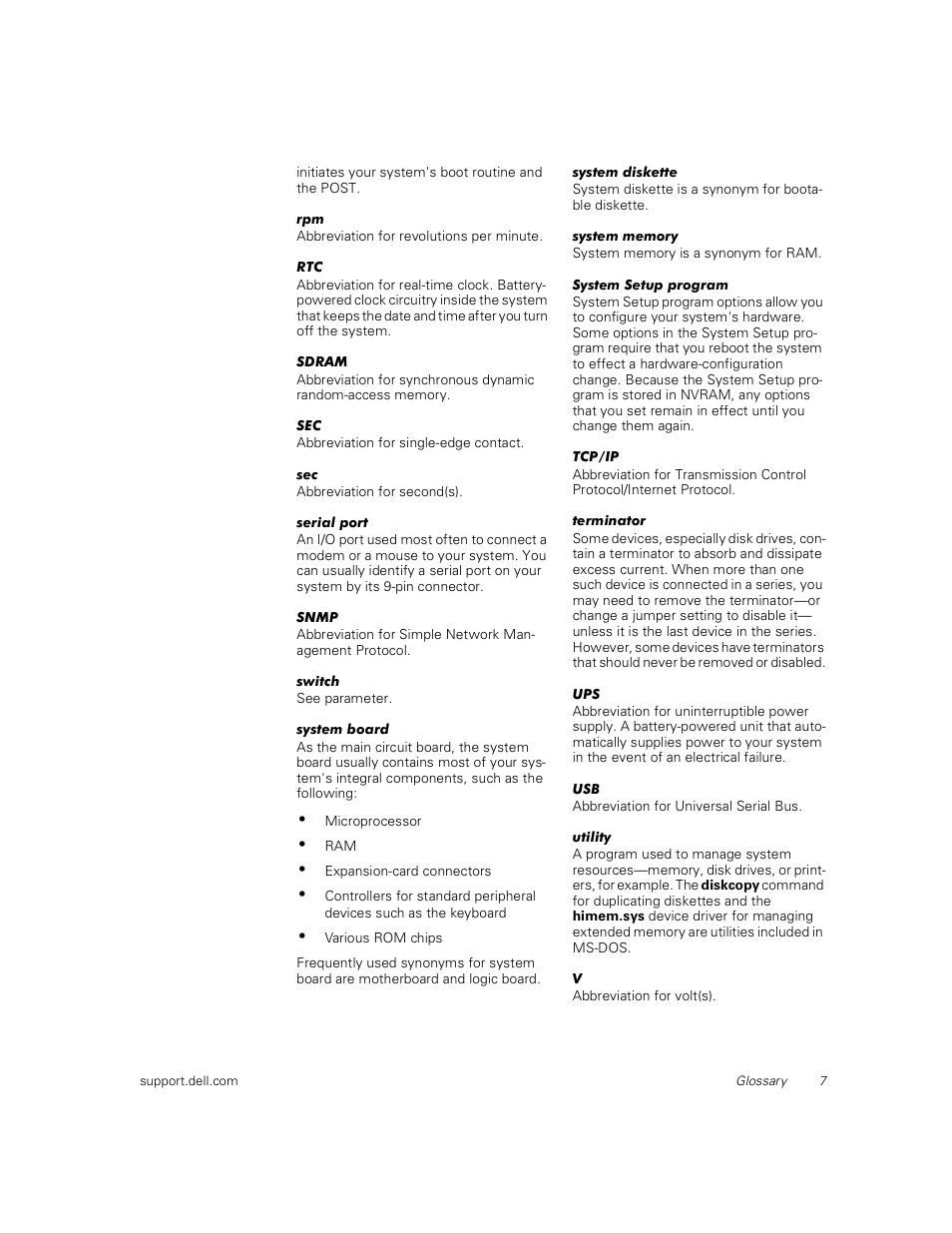 Dell PowerEdge 350 User Manual | Page 53 / 58