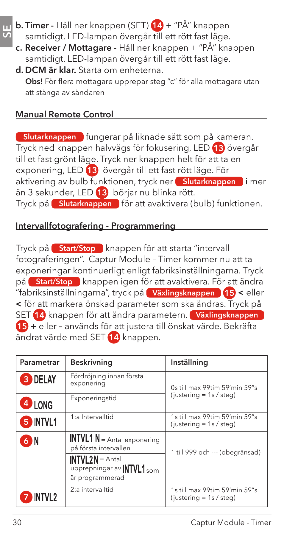 Hahnel Captur Timer Module User Manual | Page 32 / 41