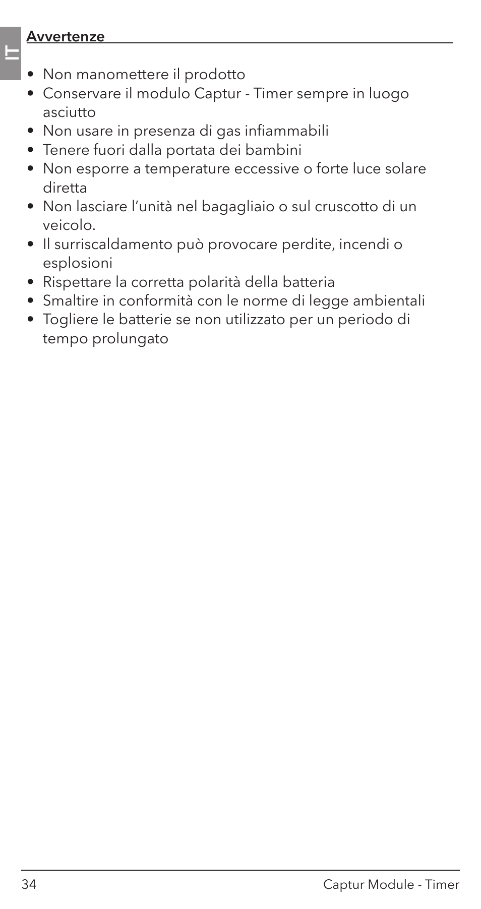 Hahnel Captur Timer Module User Manual | Page 36 / 41
