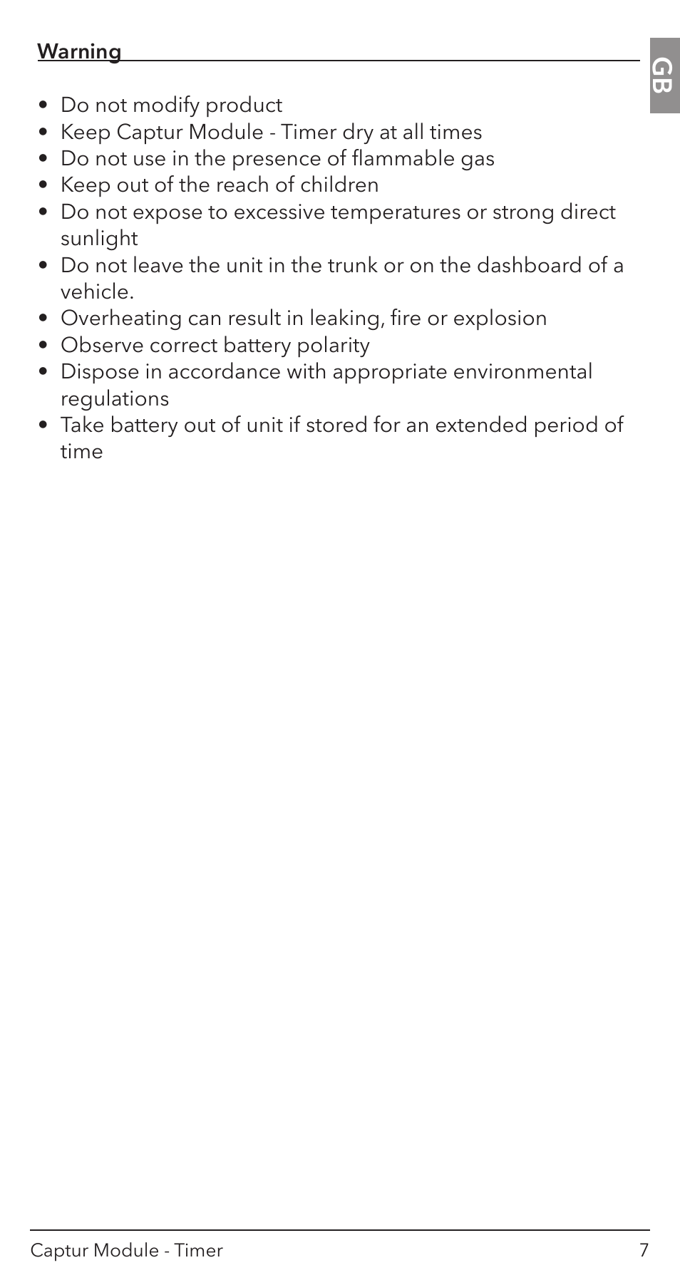 Hahnel Captur Timer Module User Manual | Page 9 / 41