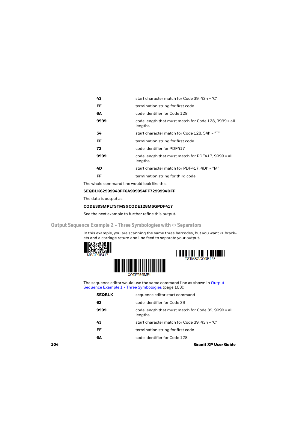 Honeywell Granit 1991iSR Ultra-Rugged Standard-Range Barcode Scanner User Manual | Page 120 / 308