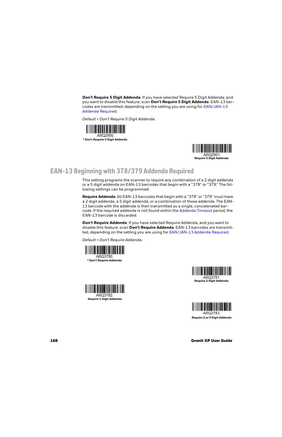 Honeywell Granit 1991iSR Ultra-Rugged Standard-Range Barcode Scanner User Manual | Page 184 / 308