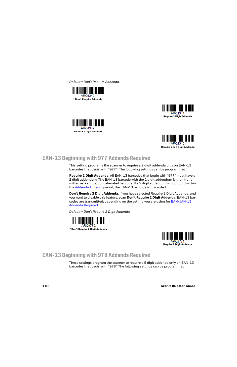 Honeywell Granit 1991iSR Ultra-Rugged Standard-Range Barcode Scanner User Manual | Page 186 / 308