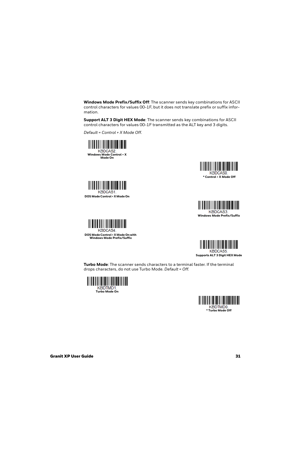 Honeywell Granit 1991iSR Ultra-Rugged Standard-Range Barcode Scanner User Manual | Page 47 / 308