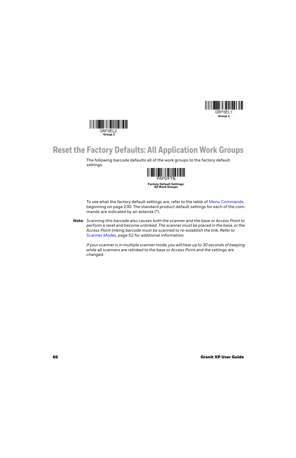 Honeywell Granit 1991iSR Ultra-Rugged Standard-Range Barcode Scanner User Manual | Page 82 / 308