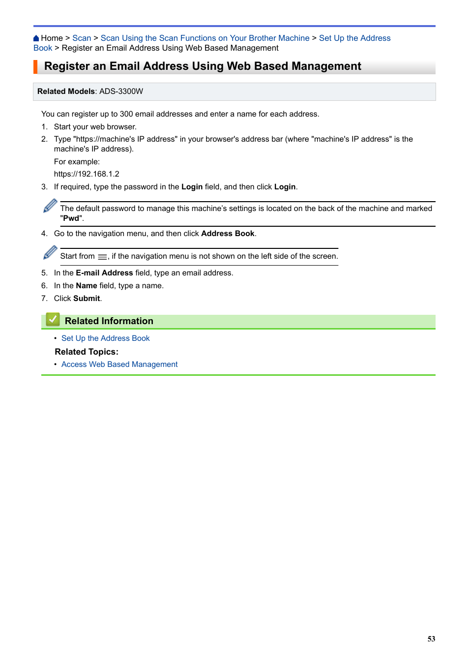 Brother ADS-3100 High-Speed Desktop Color Scanner for Home & Small Offices User Manual | Page 57 / 253
