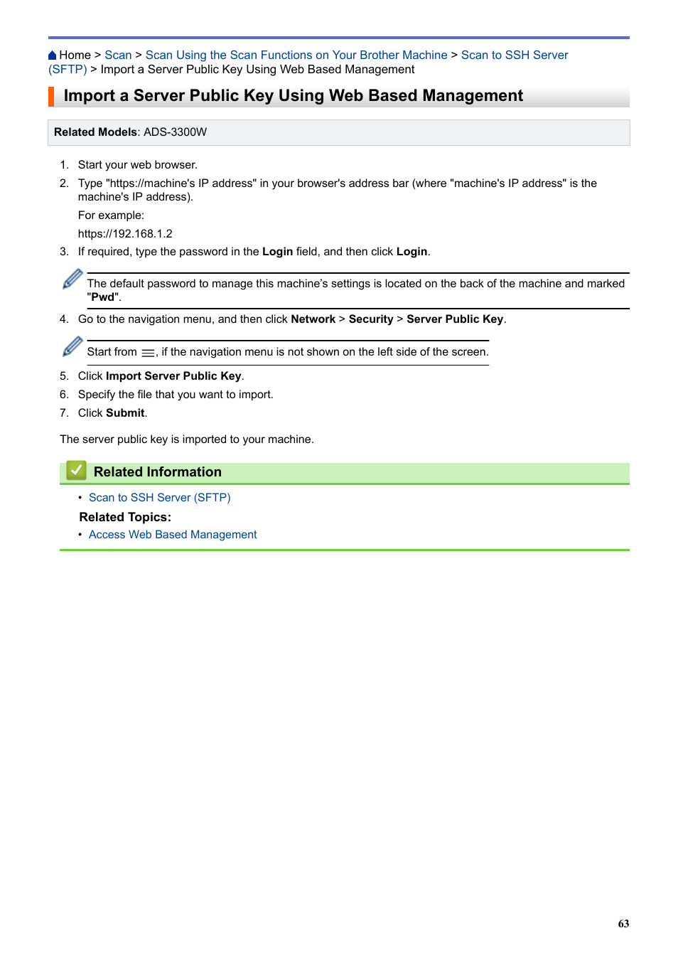 Brother ADS-3100 High-Speed Desktop Color Scanner for Home & Small Offices User Manual | Page 67 / 253