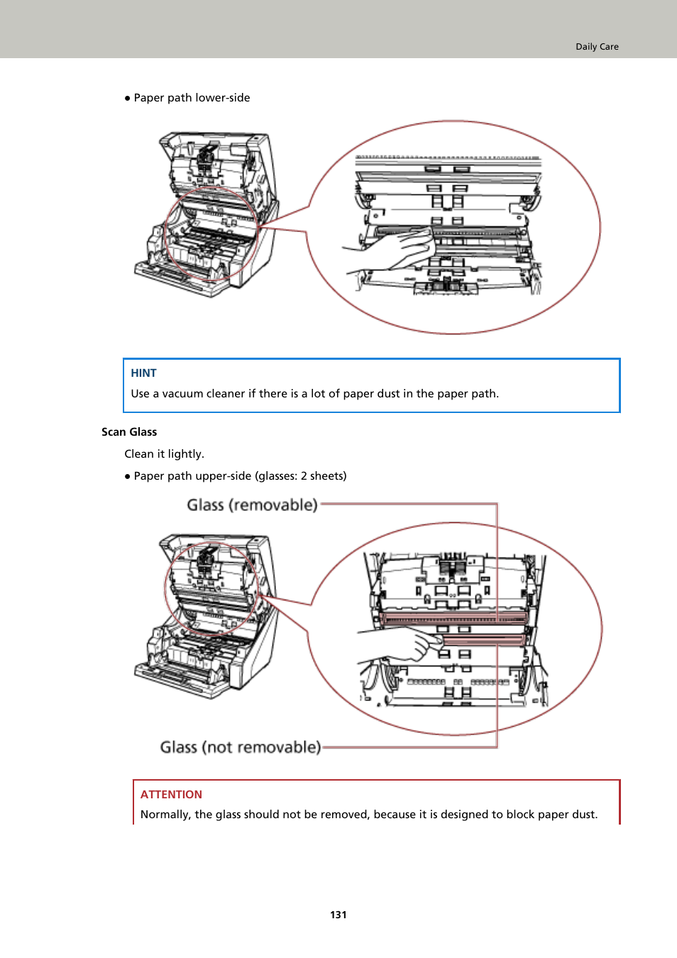 Fujitsu Ricoh Fujitsu fi-7900 Image Scanner User Manual | Page 131 / 291