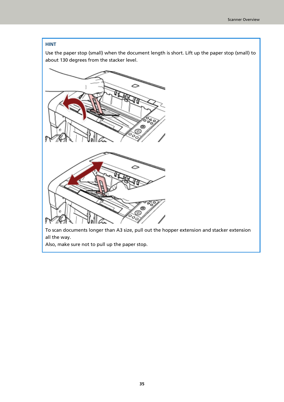 Fujitsu Ricoh Fujitsu fi-7900 Image Scanner User Manual | Page 35 / 291