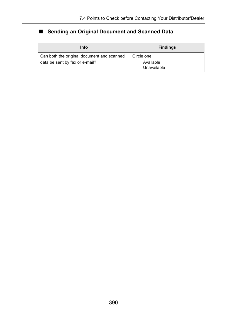 Sending an original document and scanned data | Fujitsu Ricoh Fujitsu N7100E Network Image Scanner User Manual | Page 390 / 482