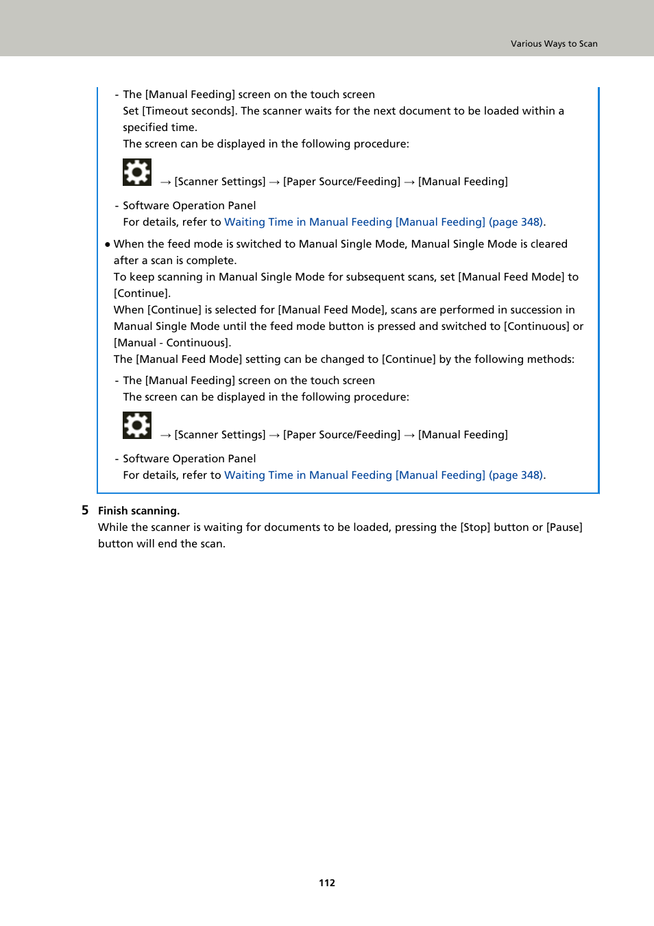 Ricoh fi-8040 Desktop Scanner User Manual | Page 112 / 425
