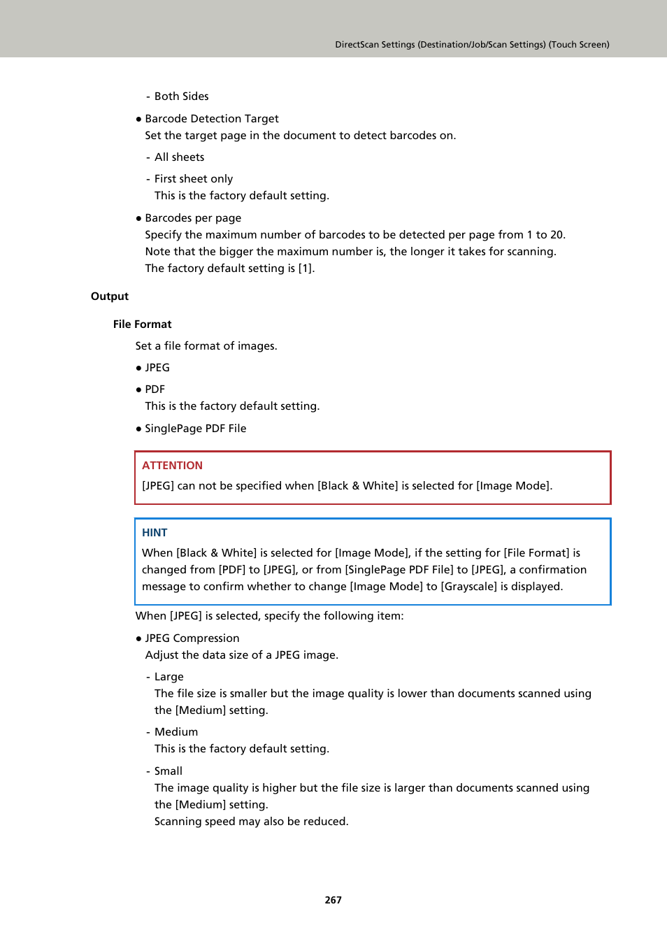Ricoh fi-8040 Desktop Scanner User Manual | Page 267 / 425