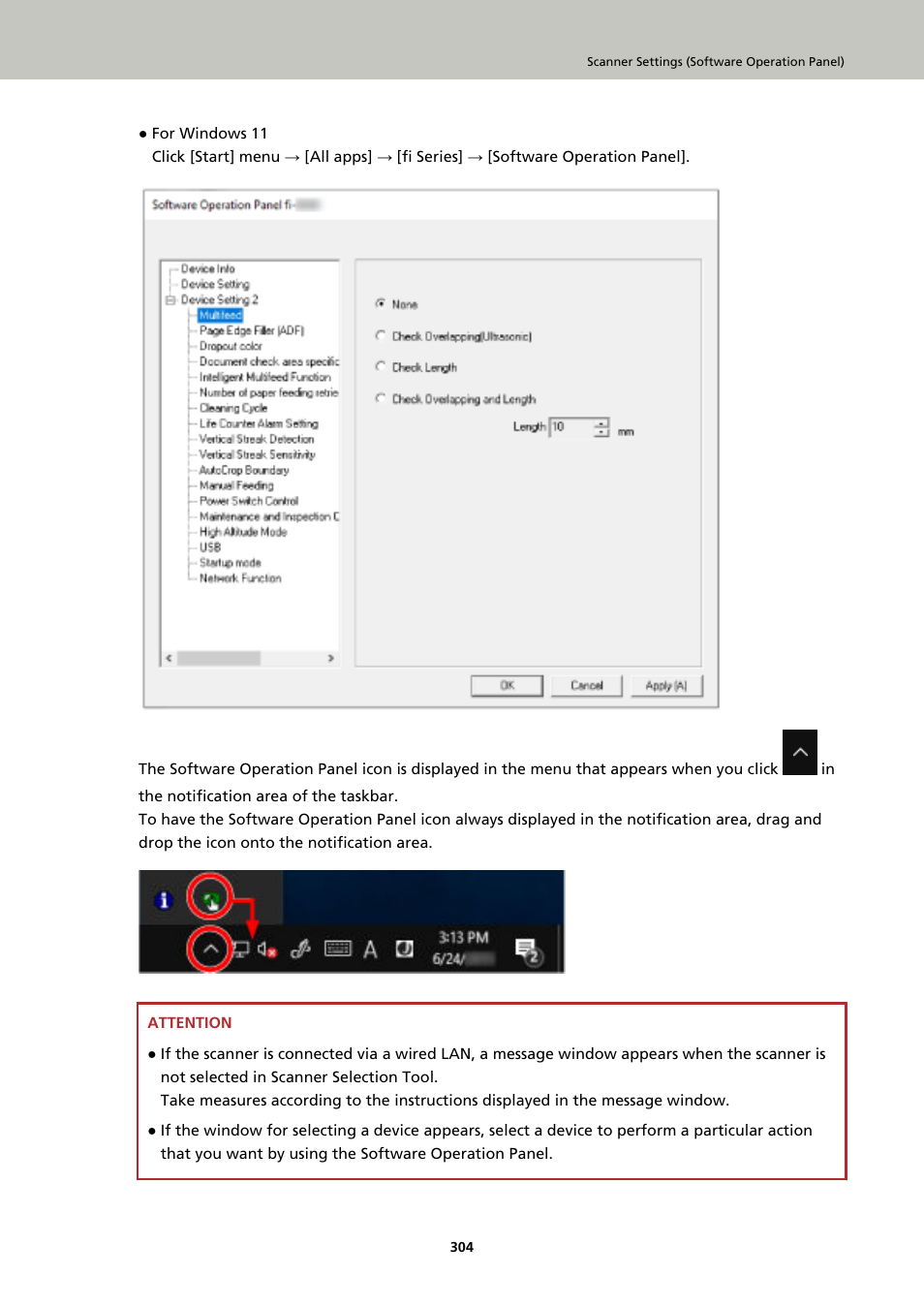 Ricoh fi-8040 Desktop Scanner User Manual | Page 304 / 425