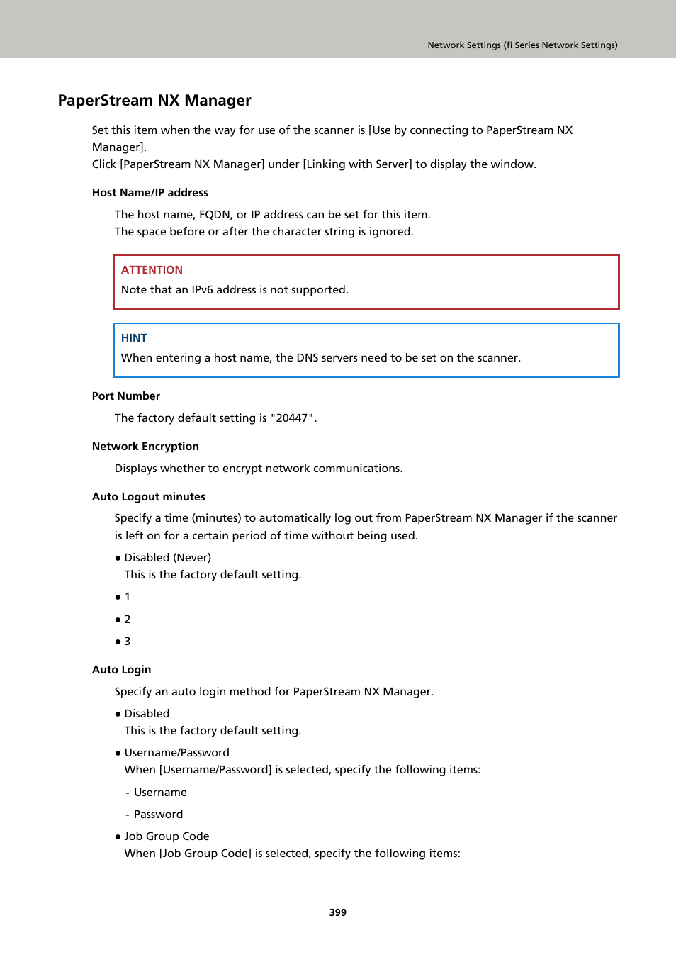 Paperstream nx manager | Ricoh fi-8040 Desktop Scanner User Manual | Page 399 / 425