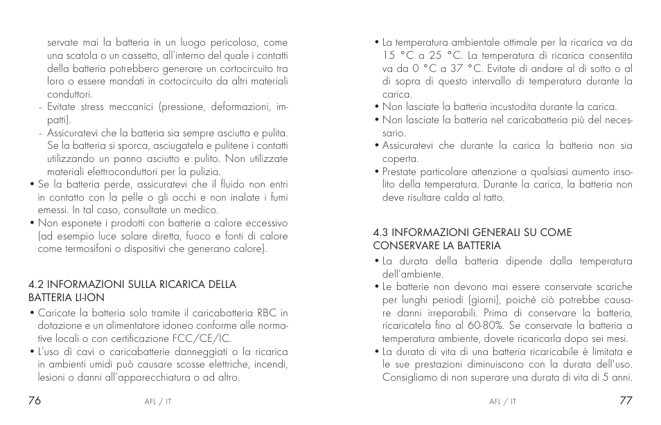Swarovski AFL Rechargeable Anti-Fog Lens for Z6i, Z8i, dS User Manual | Page 39 / 87